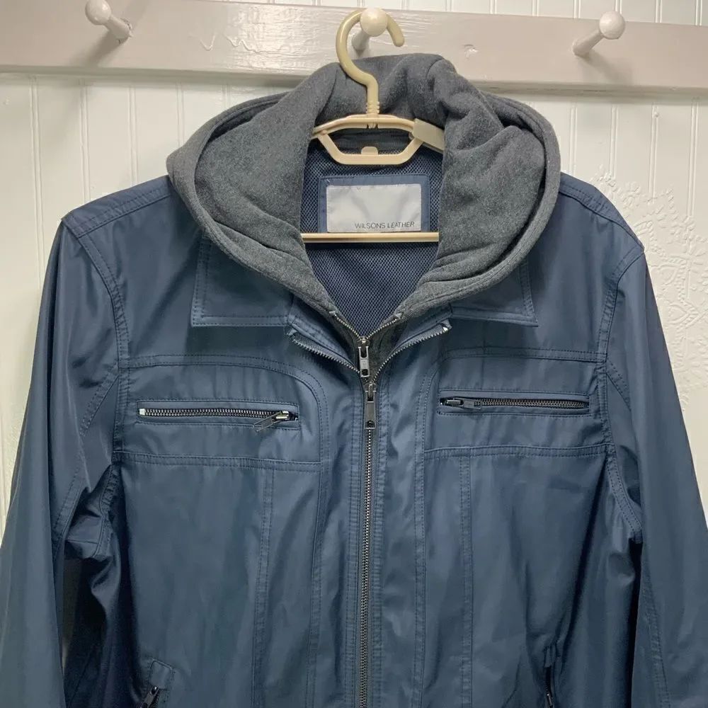 WILSON LEATHER mens Soft Shell jacket - Picture 2 of 8